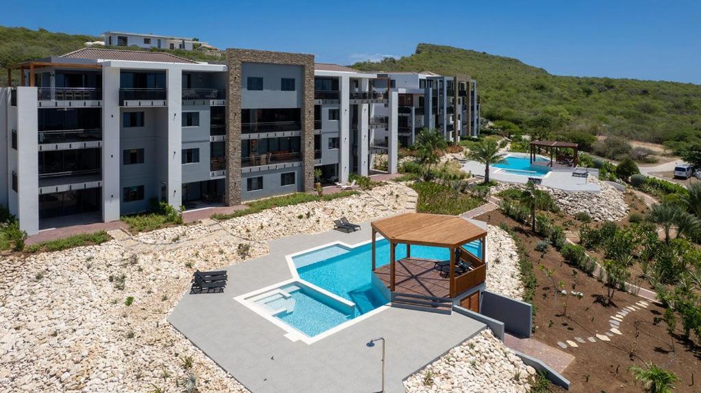 Coral Estate Ocean View Apartments 威廉斯塔德 外观 照片