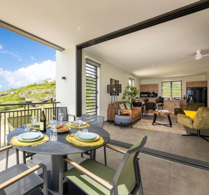 Coral Estate Ocean View Apartments 威廉斯塔德 外观 照片