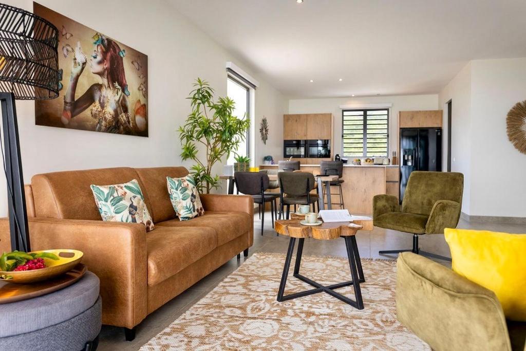 Coral Estate Ocean View Apartments 威廉斯塔德 外观 照片