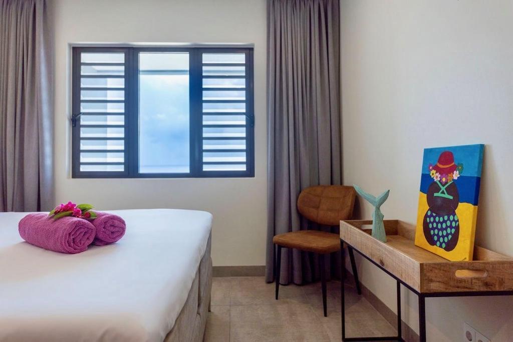 Coral Estate Ocean View Apartments 威廉斯塔德 外观 照片