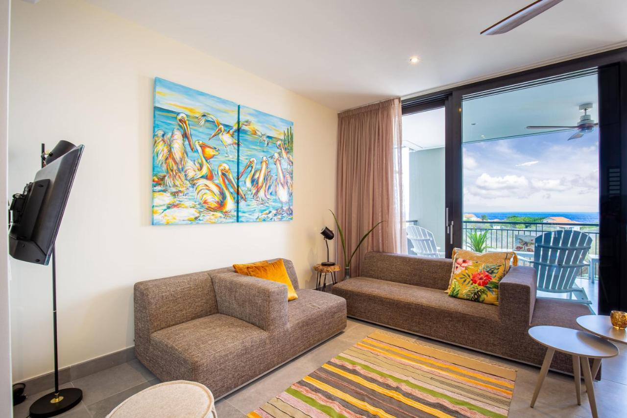 Coral Estate Ocean View Apartments 威廉斯塔德 外观 照片