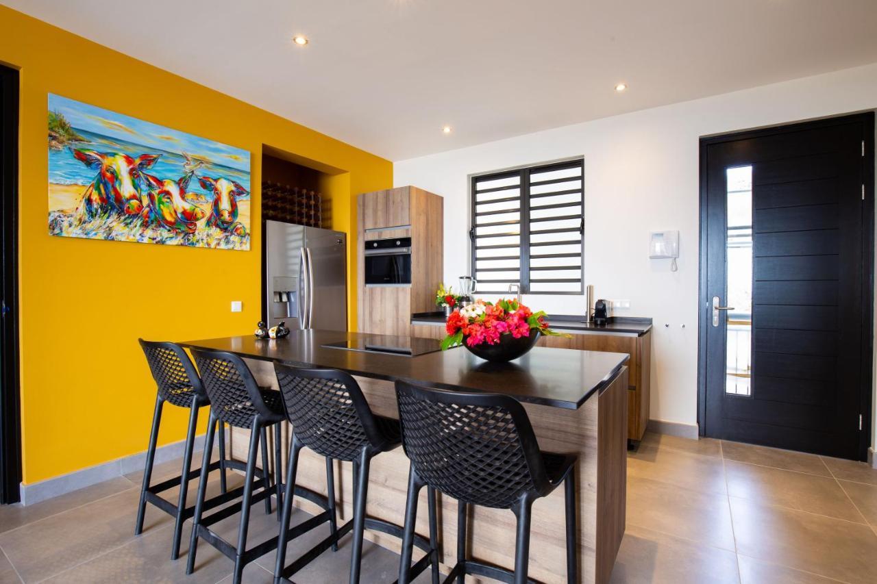 Coral Estate Ocean View Apartments 威廉斯塔德 外观 照片