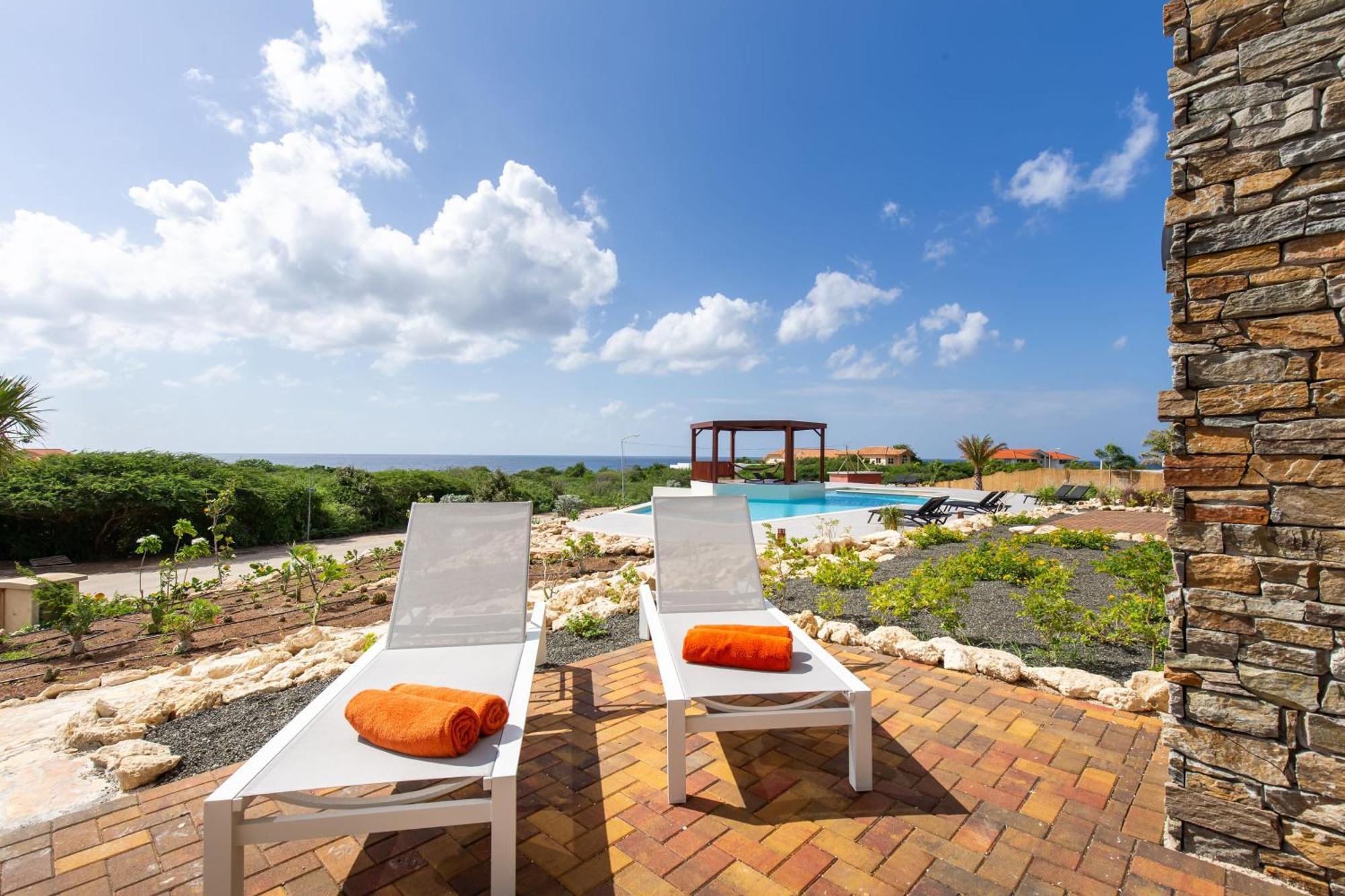 Coral Estate Ocean View Apartments 威廉斯塔德 外观 照片