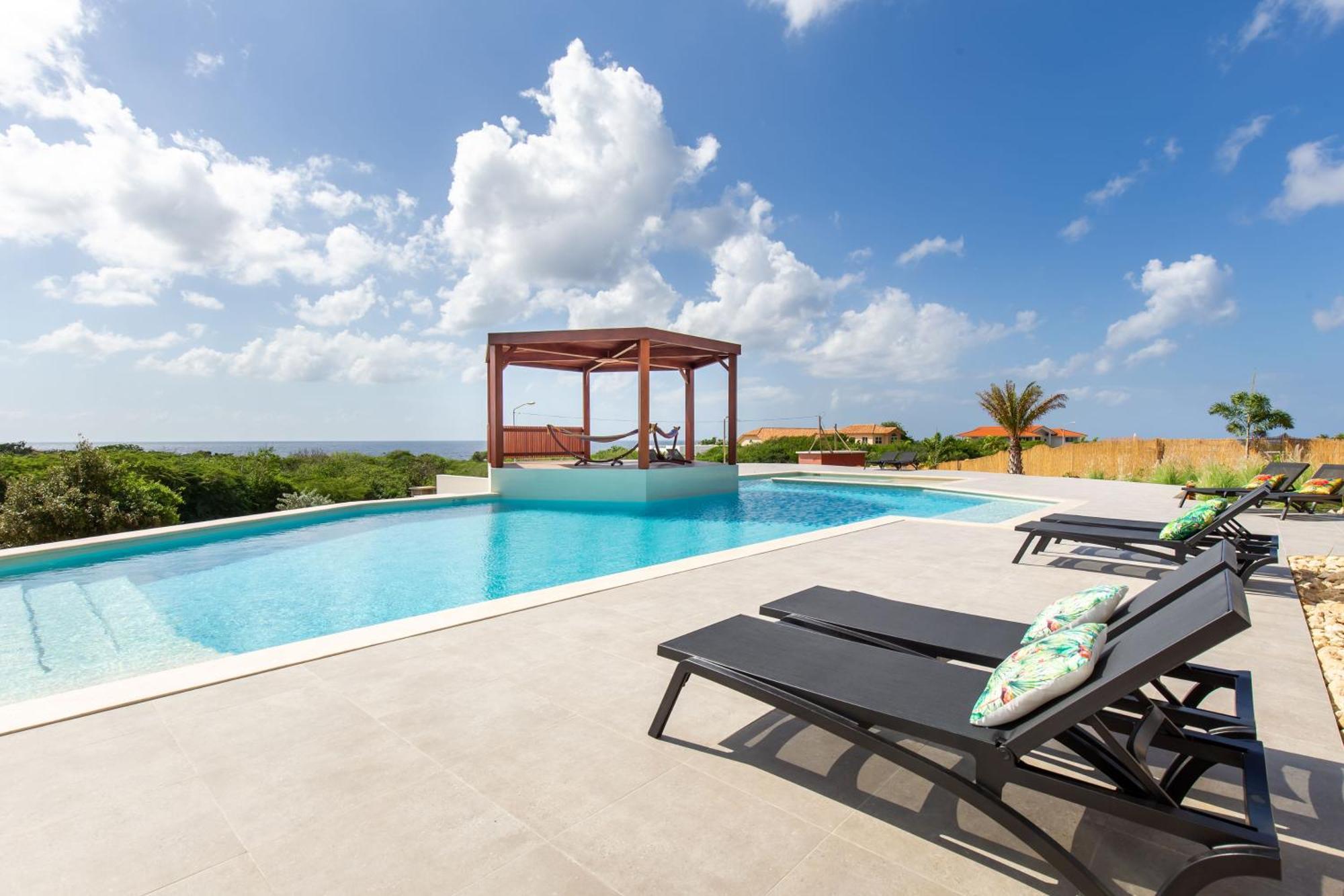 Coral Estate Ocean View Apartments 威廉斯塔德 外观 照片