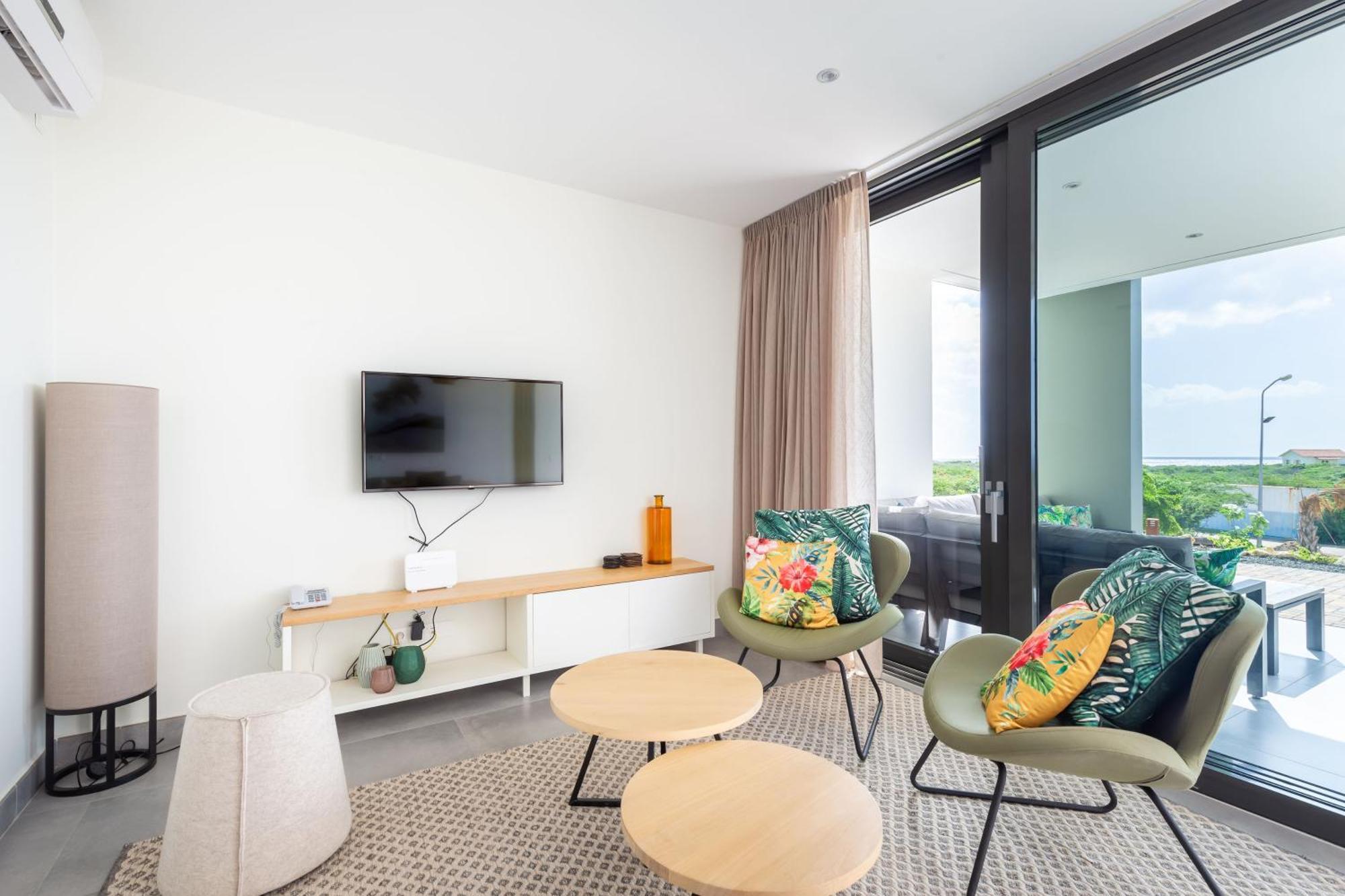 Coral Estate Ocean View Apartments 威廉斯塔德 外观 照片